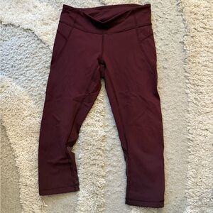 Lululemon Athletica Deep Purple Leggings